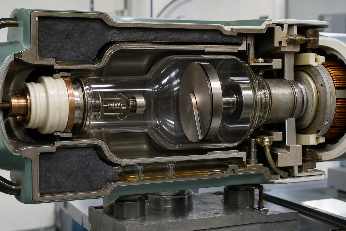 Röntgenröhre in einer industriellen Fertigungsumgebung